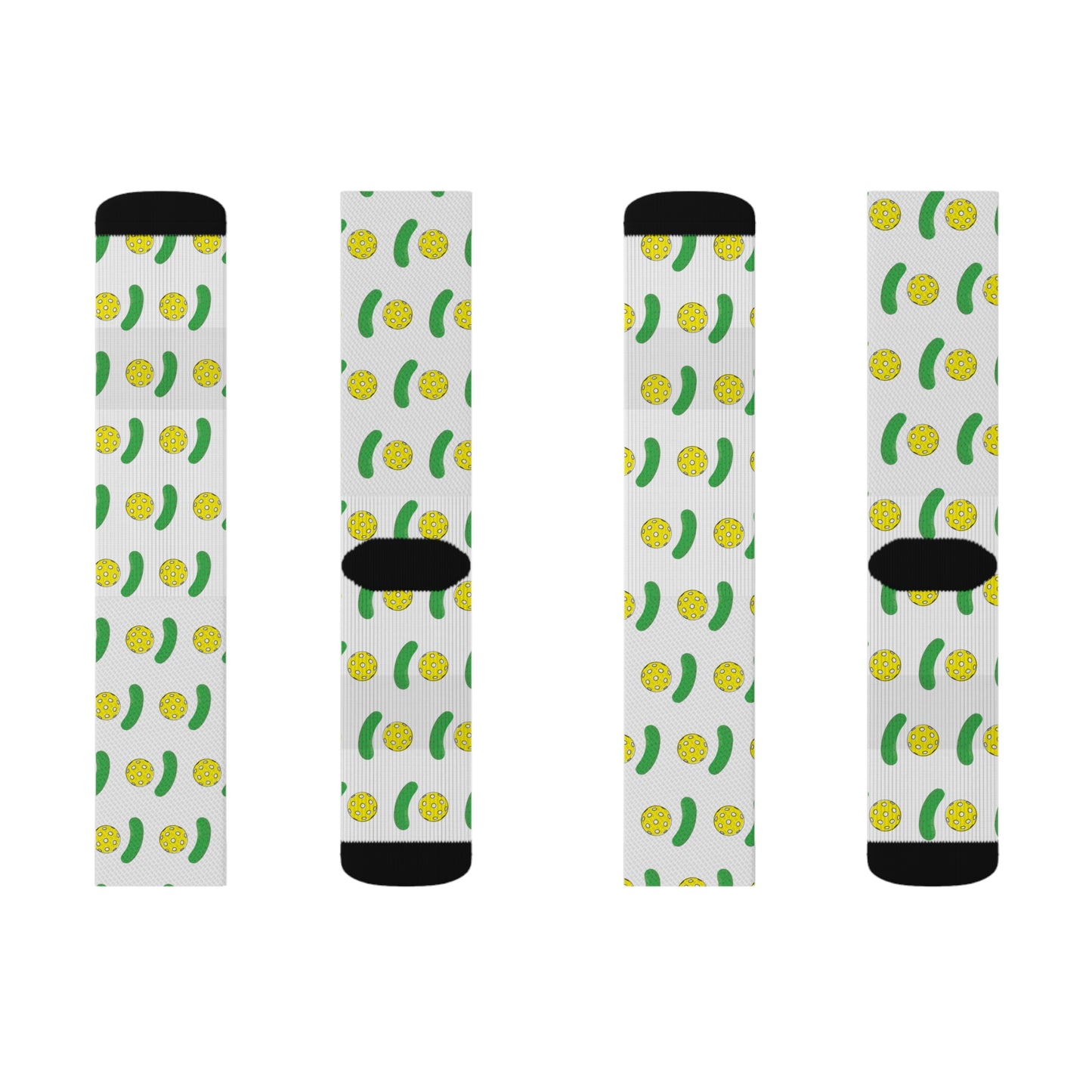 Socks - Pickleballs & Pickles - Unisex Regular Fit