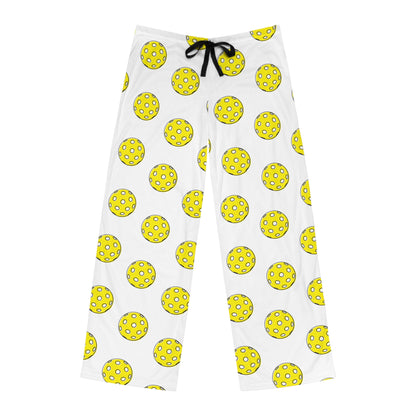 Pajama Pants All Over Print - Pickleballs