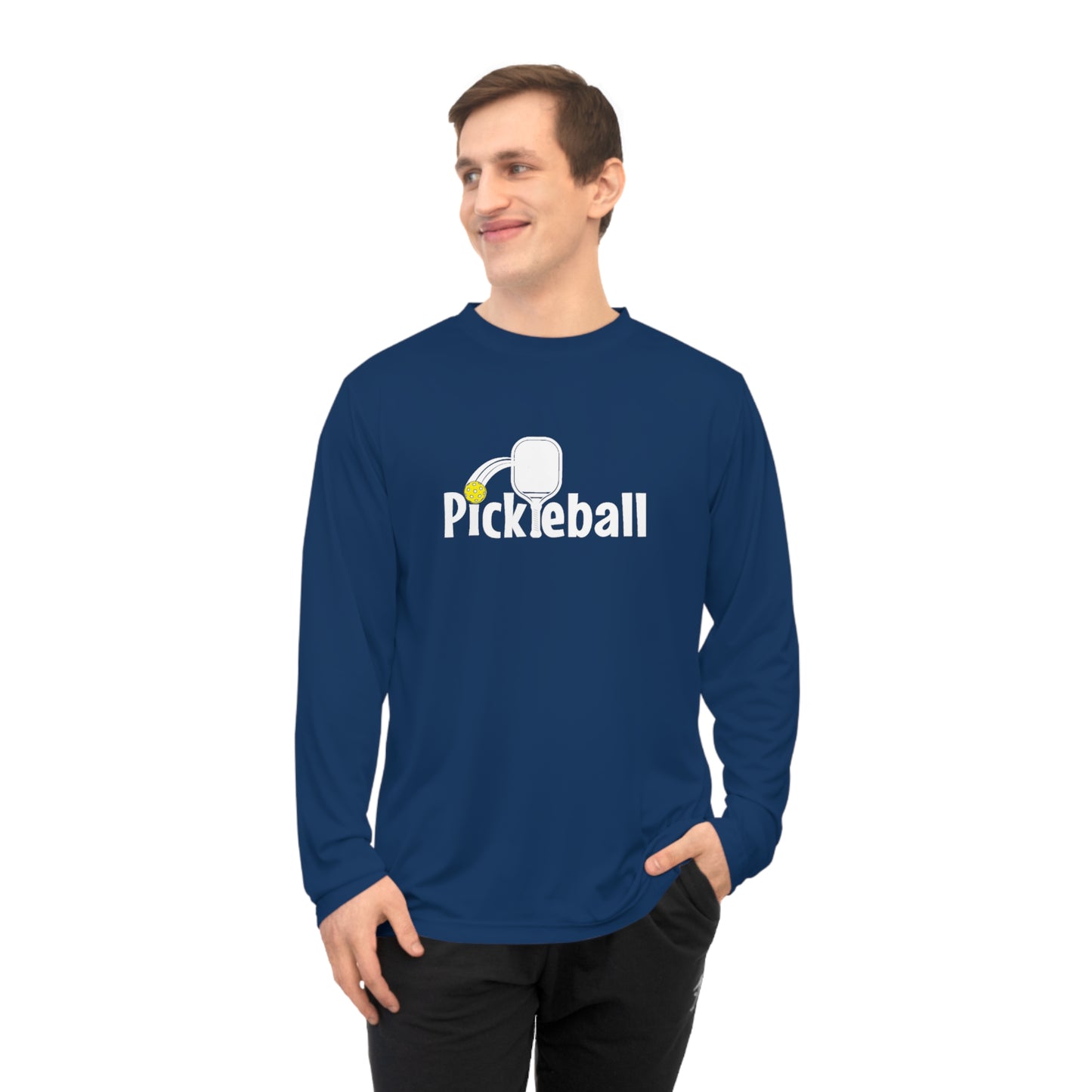 Unisex Performance Long Sleeve Shirt - Paddle Swish Ball