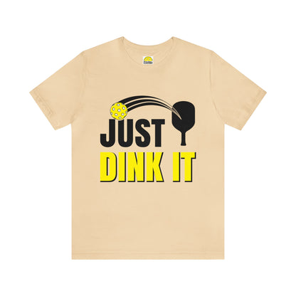 Unisex Soft Cotton Short Sleeve T (Bella+Canvas) - Just Dink It