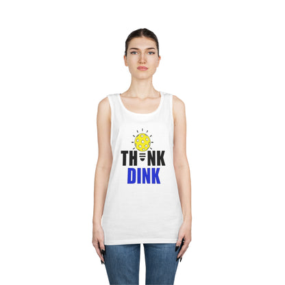 Unisex Heavy Cotton Tank Top - Think Dink