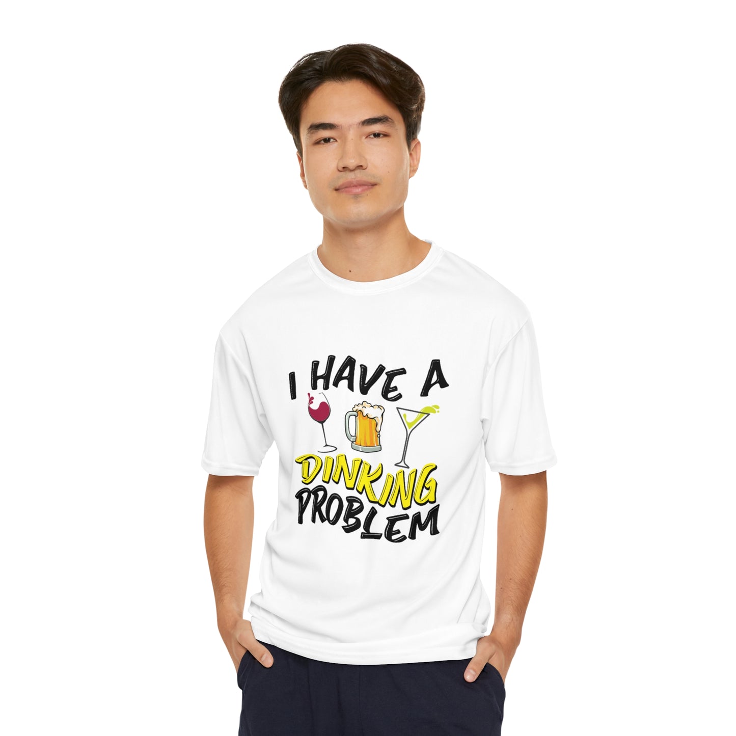 Men's Performance T-Shirt - Dinking Problem