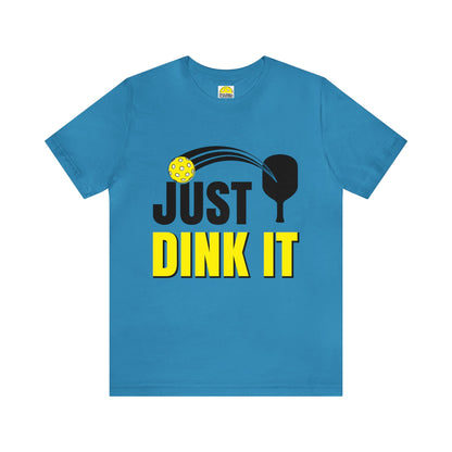 Unisex Soft Cotton Short Sleeve T (Bella+Canvas) - Just Dink It