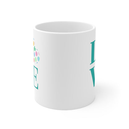 Mug - Ceramic 11oz - LOVE