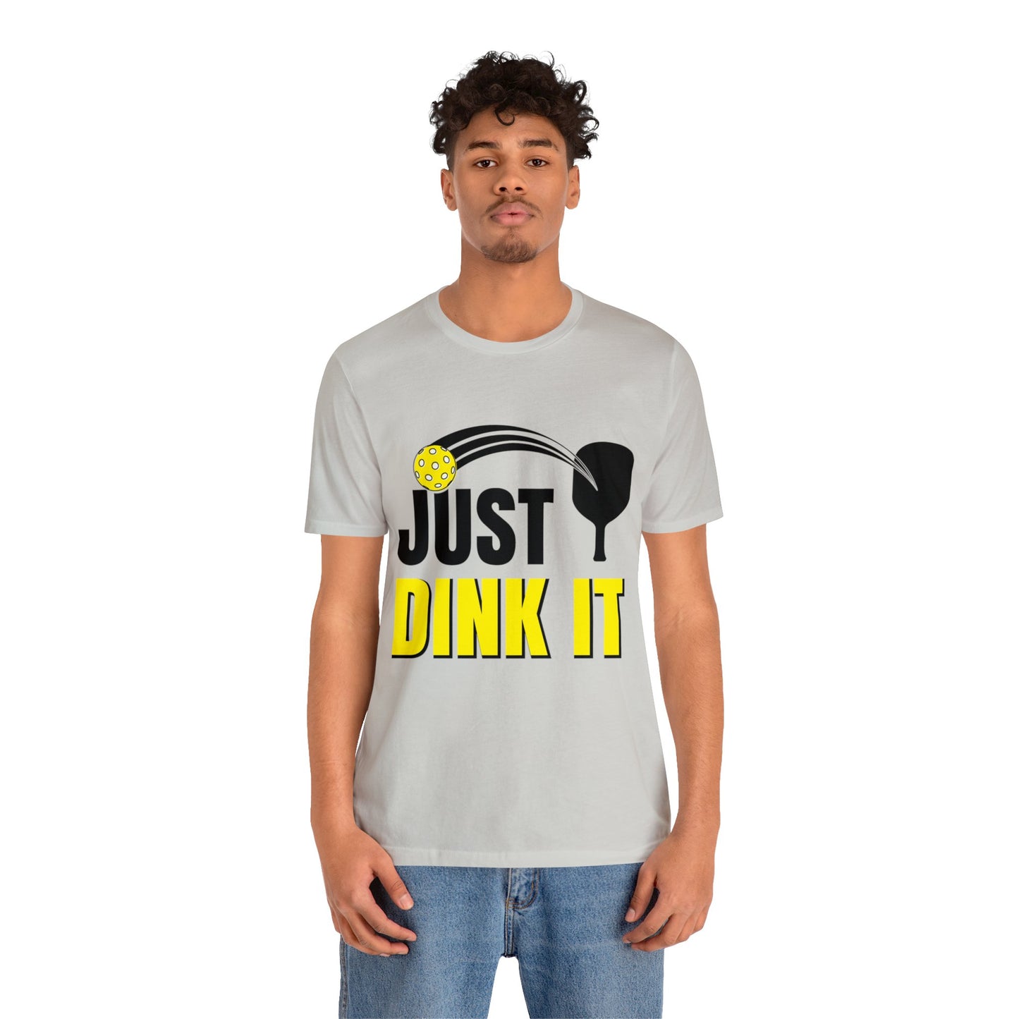 Unisex Soft Cotton Short Sleeve T (Bella+Canvas) - Just Dink It