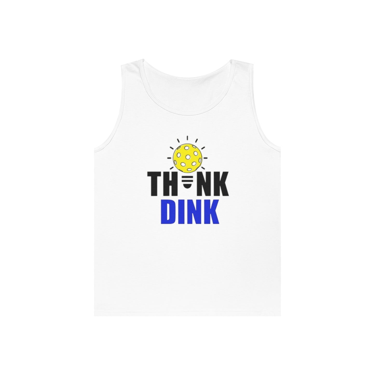 Unisex Heavy Cotton Tank Top - Think Dink