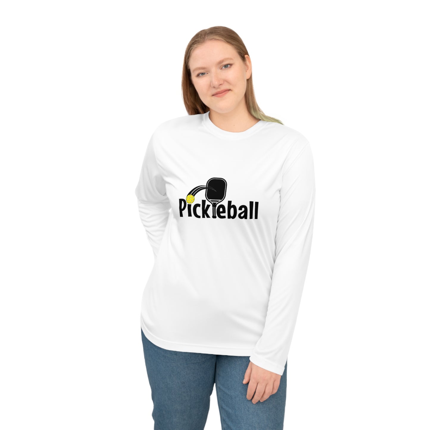 Unisex Performance Long Sleeve Shirt - Paddle Swish Ball