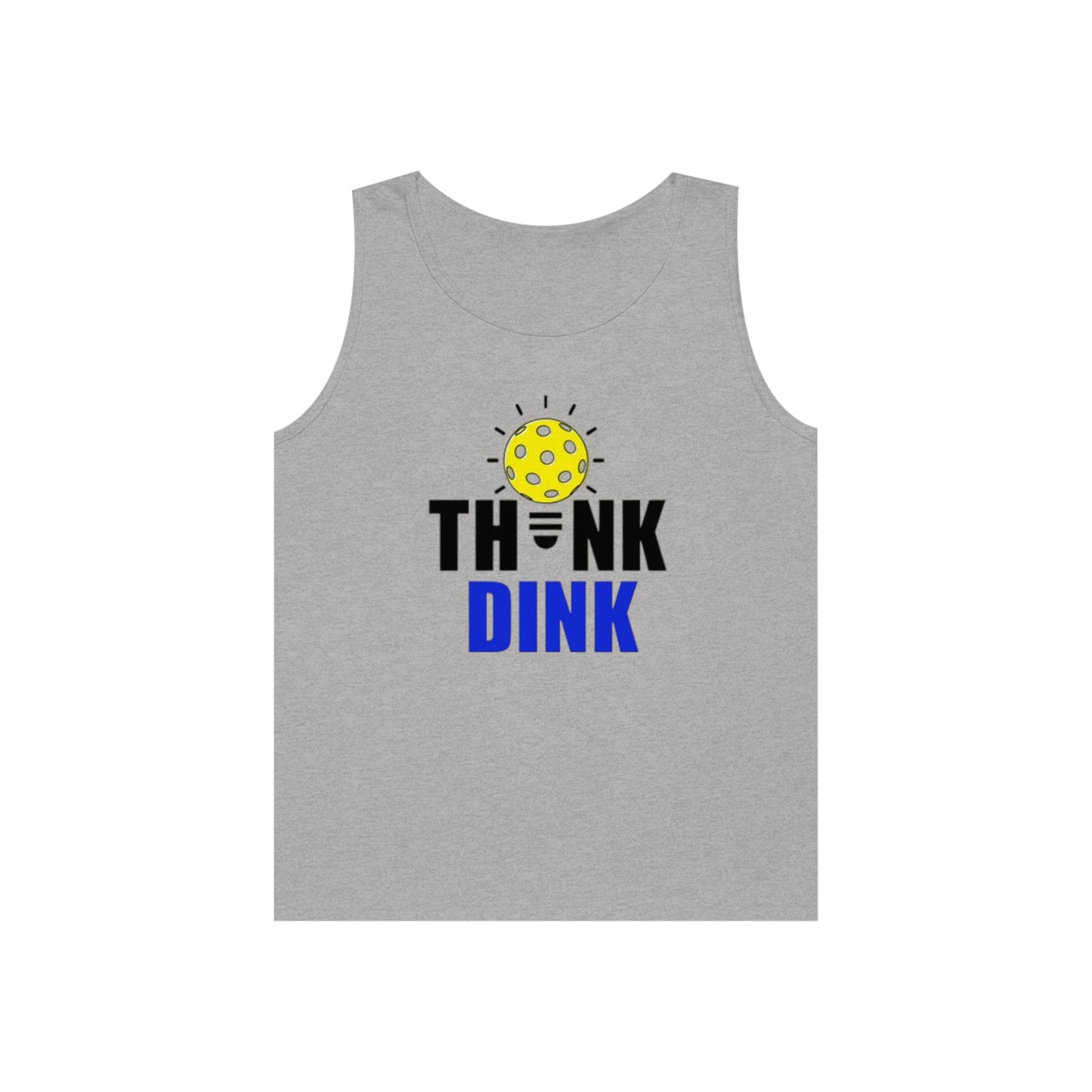 Unisex Heavy Cotton Tank Top - Think Dink