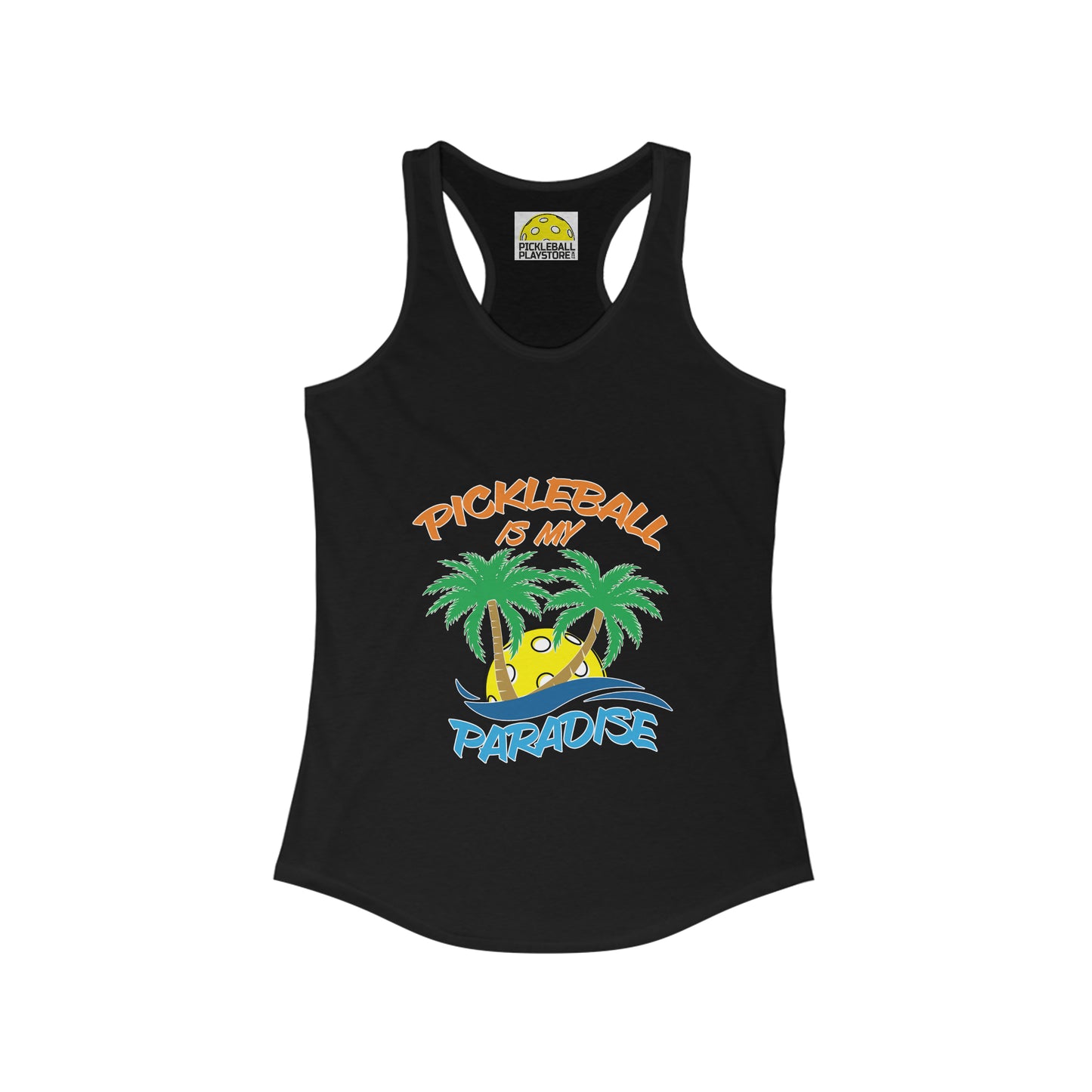 Women's Racerback Tank Combed Cotton - Paradise