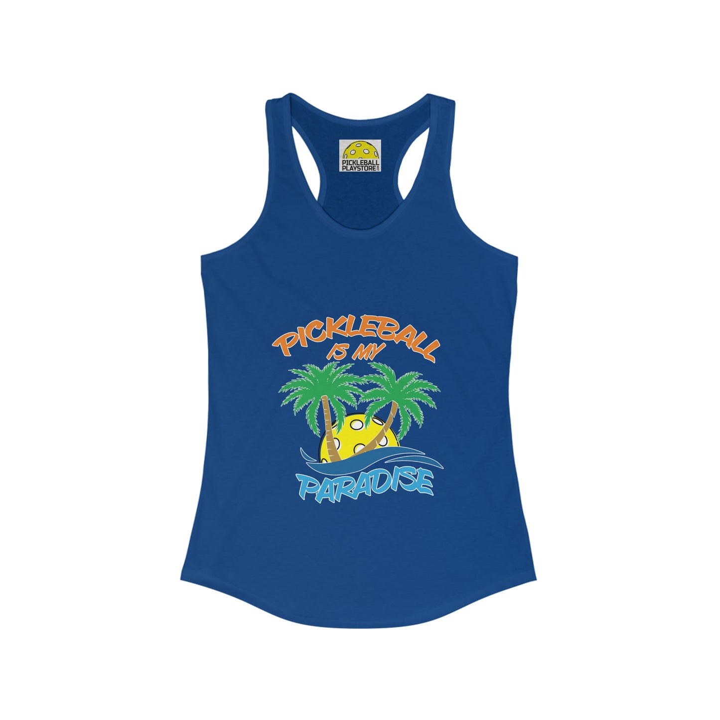 Women's Racerback Tank Combed Cotton - Paradise