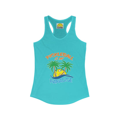 Women's Racerback Tank Combed Cotton - Paradise