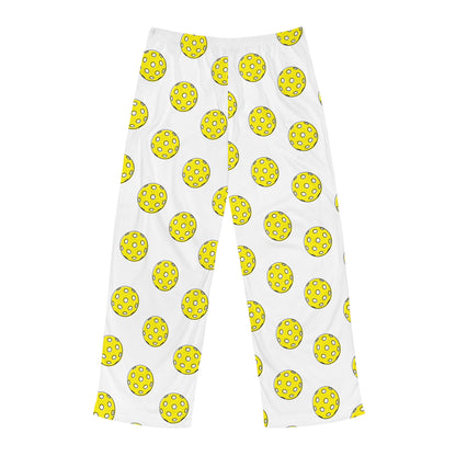 Pajama Pants All Over Print - Pickleballs