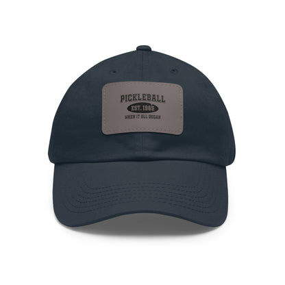 Hat - "Dad" Unisex with Leather Patch - 1965