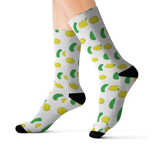 Socks - Pickleballs & Pickles - Unisex Regular Fit