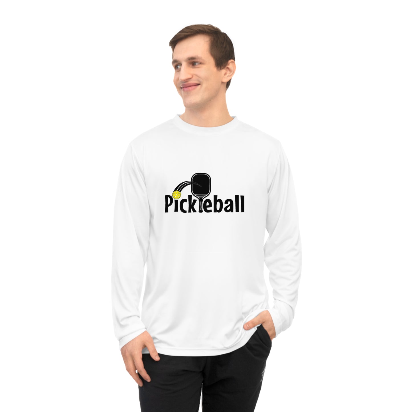 Unisex Performance Long Sleeve Shirt - Paddle Swish Ball