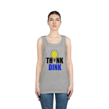 Unisex Heavy Cotton Tank Top - Think Dink