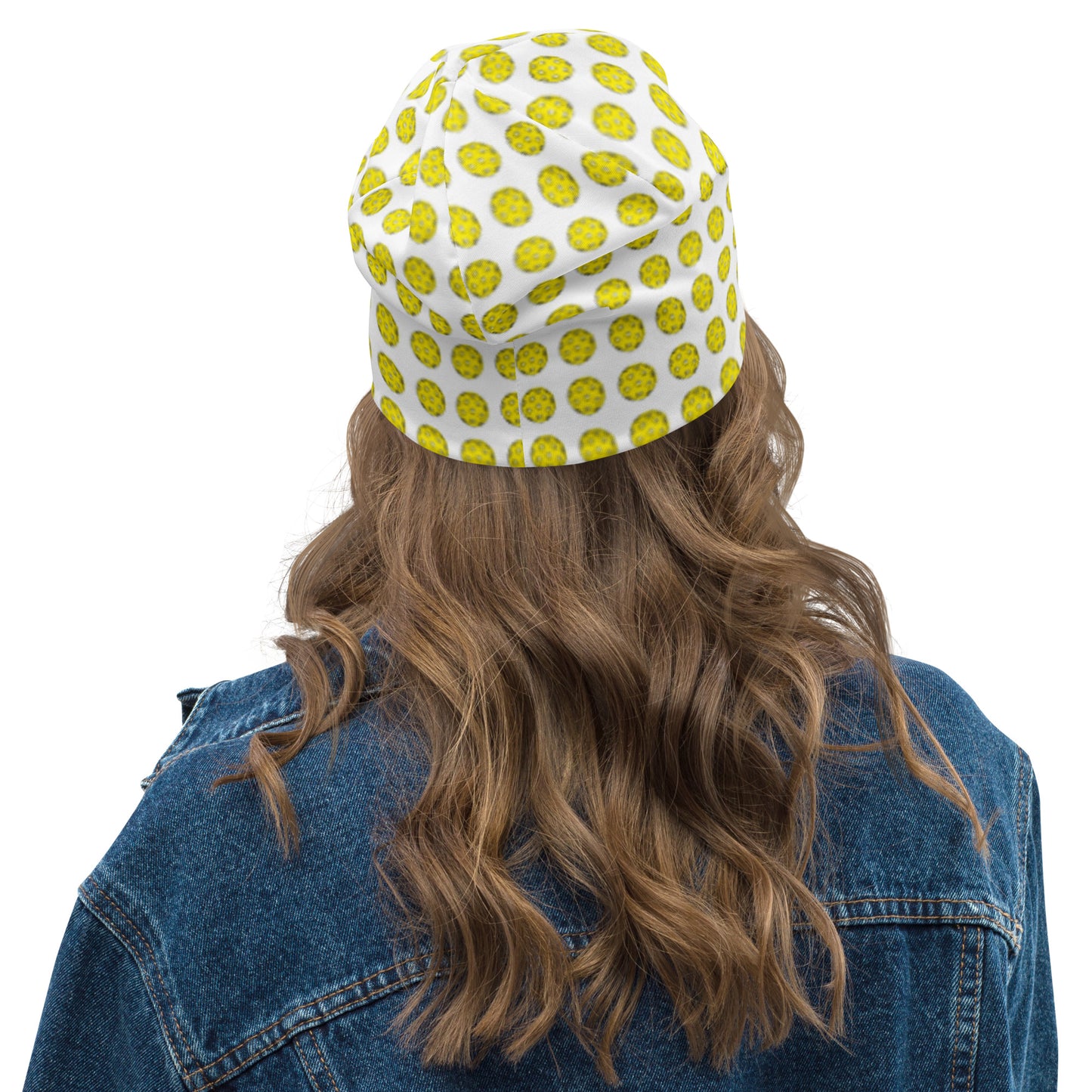 Beanie - Pickleballs All-Over Print