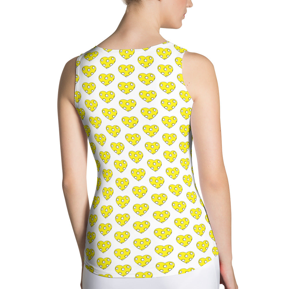 Women's Tank Top Body Hugging All Over Print - PB Heart