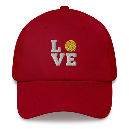 Hat - "Dad" Unisex Hat - Puffy Embroidered - LOVE