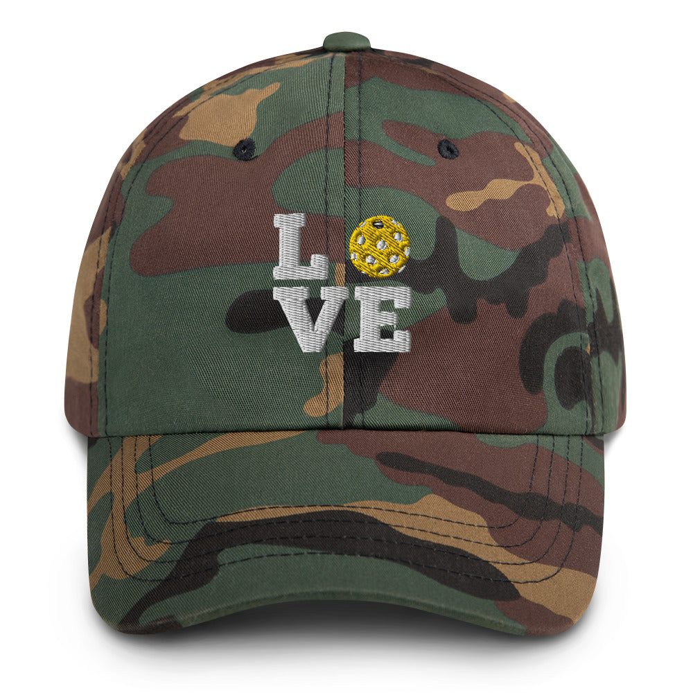 Hat - "Dad" Unisex Hat - Puffy Embroidered - LOVE