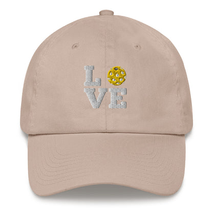 Hat - "Dad" Unisex Hat - Puffy Embroidered - LOVE