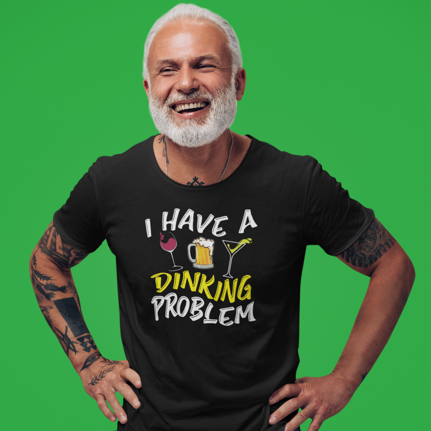 Men's Performance T-Shirt - Dinking Problem