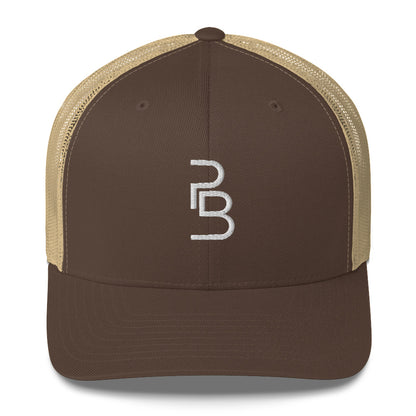 Hat - "Trucker" Unisex Cap Puffy Embroidered - PB