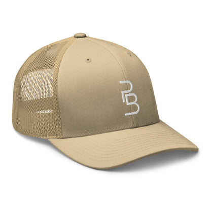 Hat - "Trucker" Unisex Cap Puffy Embroidered - PB