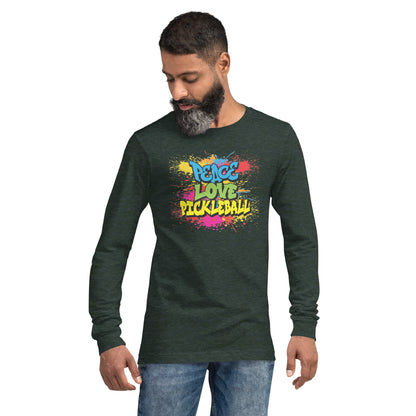 Unisex 100% Spun Cotton Long Sleeve Tee - Splash PB