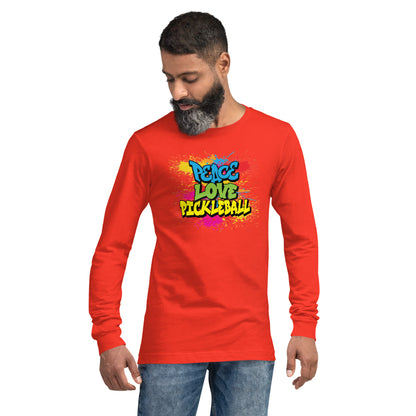 Unisex 100% Spun Cotton Long Sleeve Tee - Splash PB