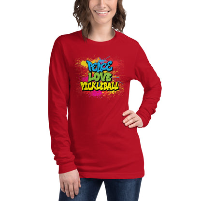 Unisex 100% Spun Cotton Long Sleeve Tee - Splash PB