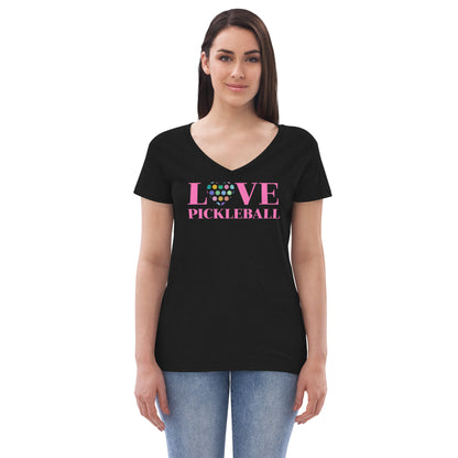 Women’s V-Neck Recycled Soft - Love Paster