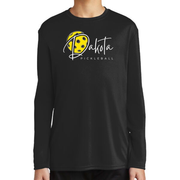 Youth Long Sleeve Performance Tee, UPF 50 Thumbnail
