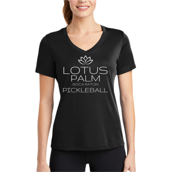 Ladies PosiCharge ® Competitor V Neck Tee Thumbnail