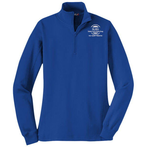 Ladies 1/4 Zip Sweatshirt Thumbnail