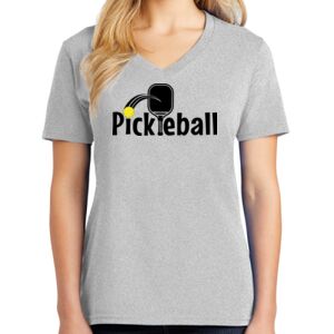 Ladies Core Cotton V Neck Tee Thumbnail