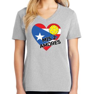 Ladies Core Cotton V Neck Tee Thumbnail