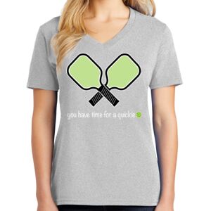 Ladies Core Cotton V Neck Tee Thumbnail